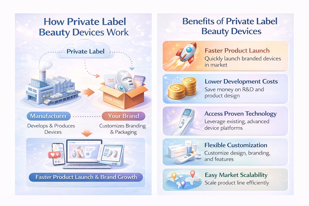 How Can Private Label Beauty Devices Help Brands Scale Faster?