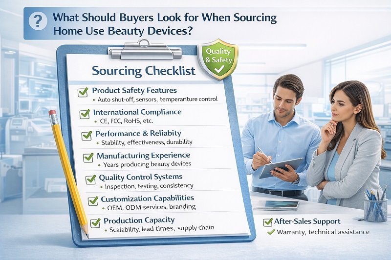 What Should Buyers Look for When Sourcing Home Use Beauty Devices?