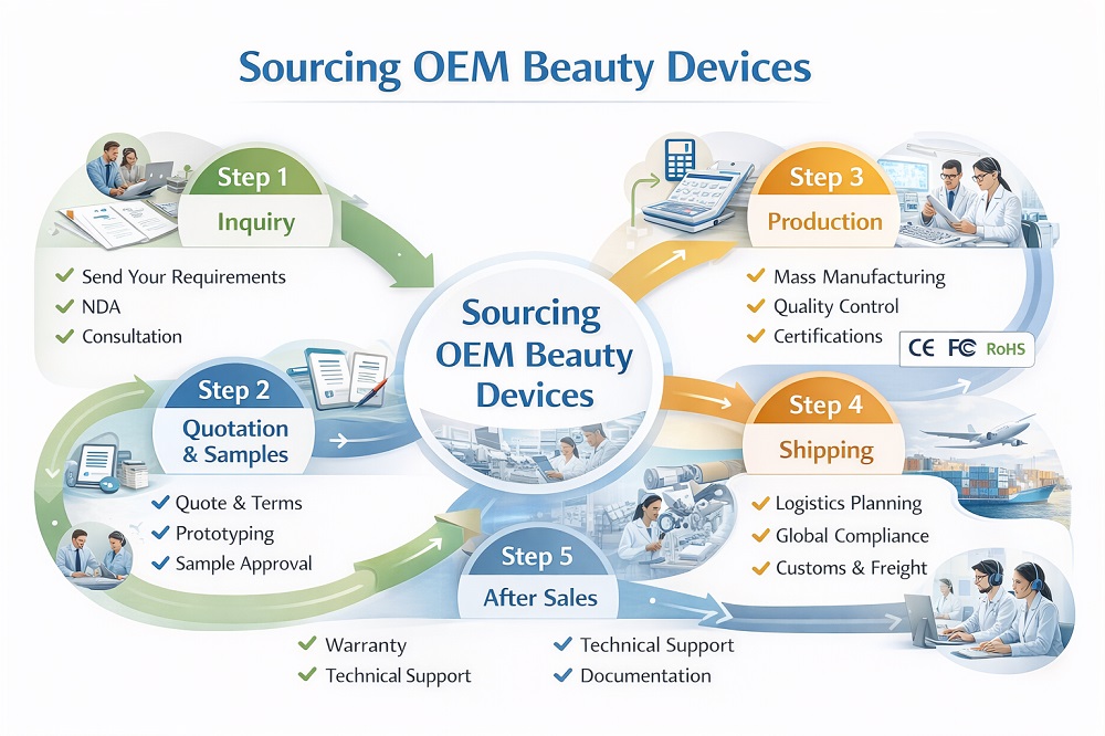 Why Are More Brands Choosing OEM Beauty Device Manufacturers in China?