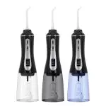 Snažan bežični 350 ml vodeni zubni flosser prijenosni OLED zaslon za irigaciju usne šupljine s 5 načina rada
